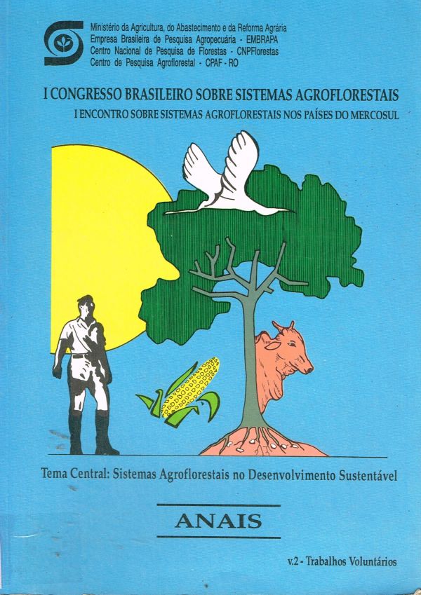Congresso Brasileiro sobre Sistemas Agroflorestais, I